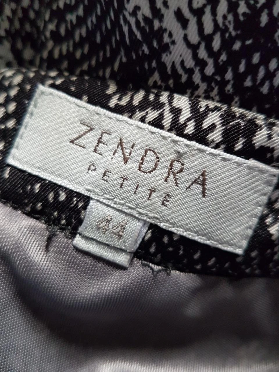 🖤Zendra slangenprint jurk (El Corte Inglés) – Maat 44 – Zeer goede staat – photo 4